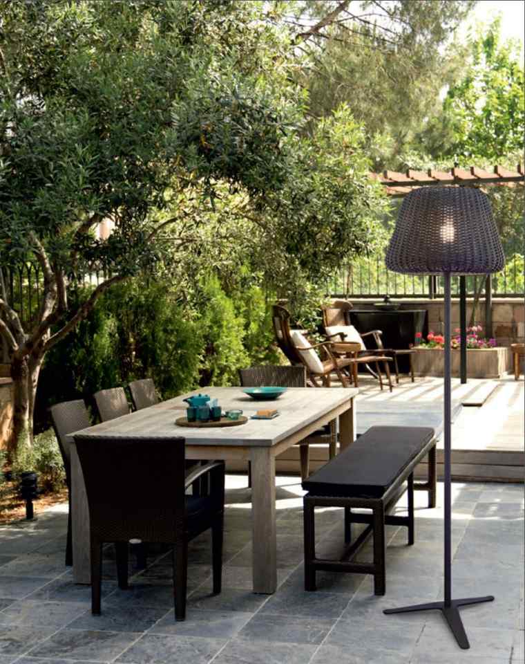 outdoor design floor lamp panzeri