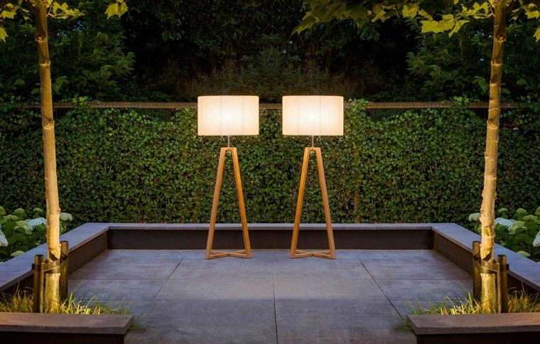 outdoor garden floor lamp modern decoration