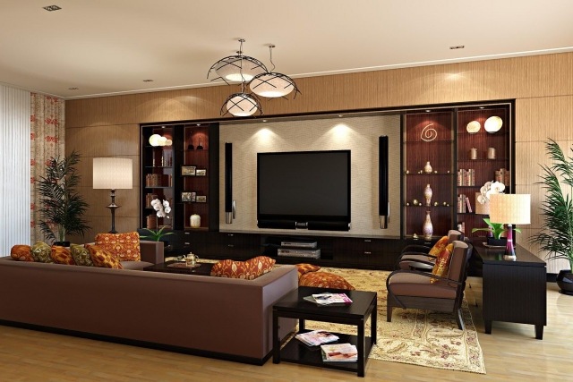 lamp room-floor-original-idea-ceiling basement corner-sofa