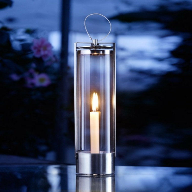 outdoor decoration idea lantern garden candle light