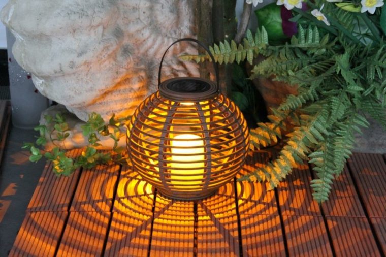 lantern garden light garden idea deco effect