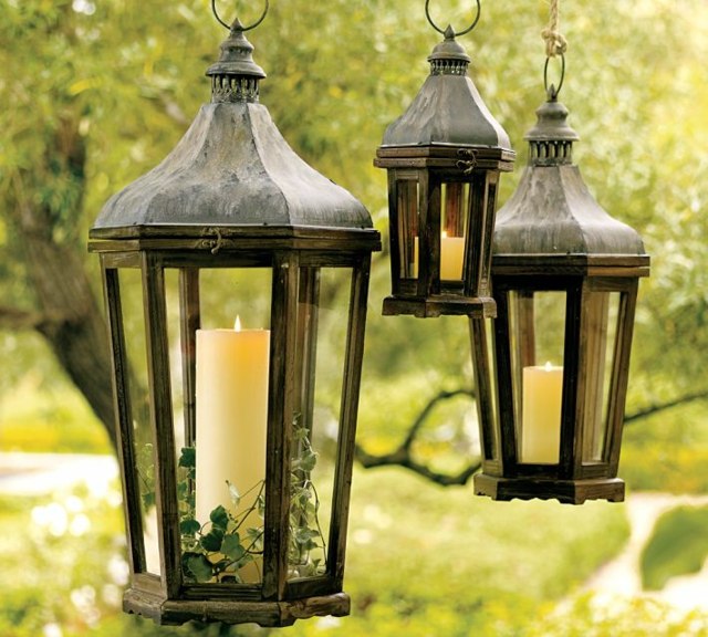 hanging lanterns deco