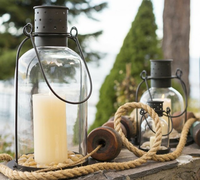 modern vintage lanterns