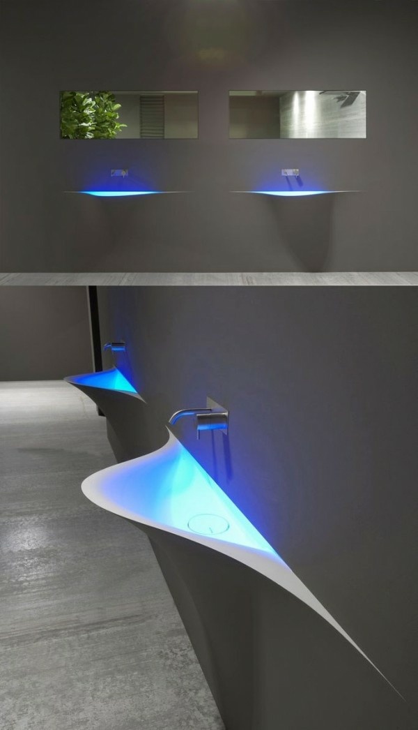Antonio Lupi light design washbasin