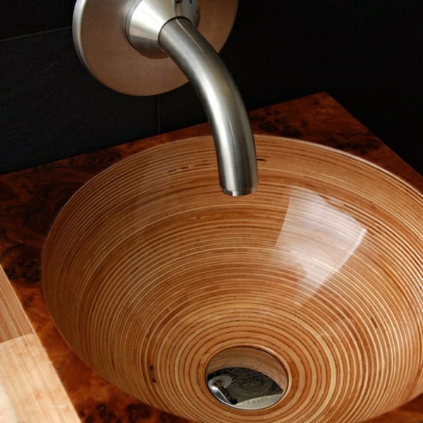 Ammonitum wooden sinks