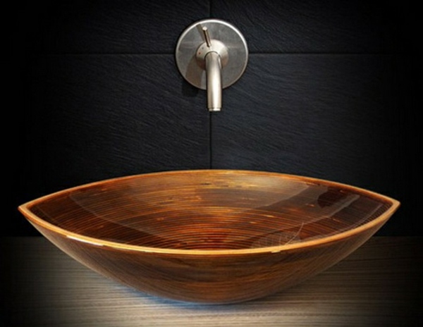 Amnonitum design wooden sinks