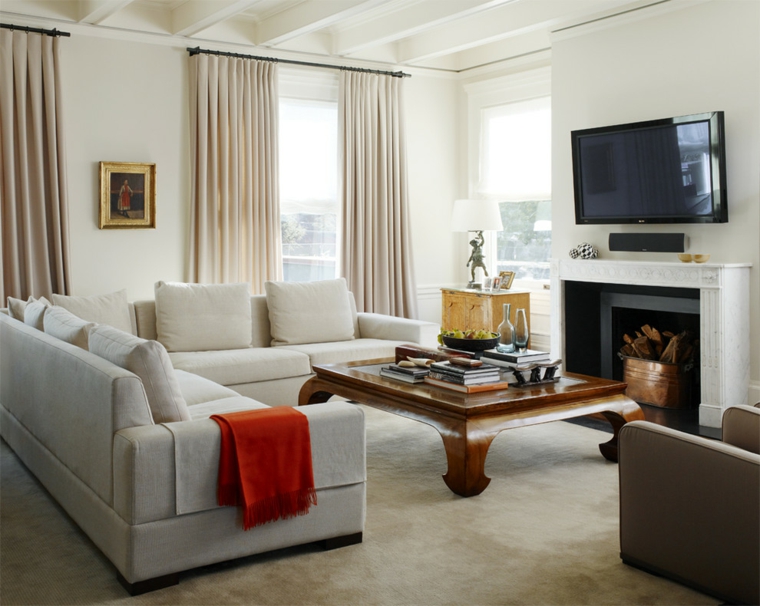 beige-taupe gray-beige living room