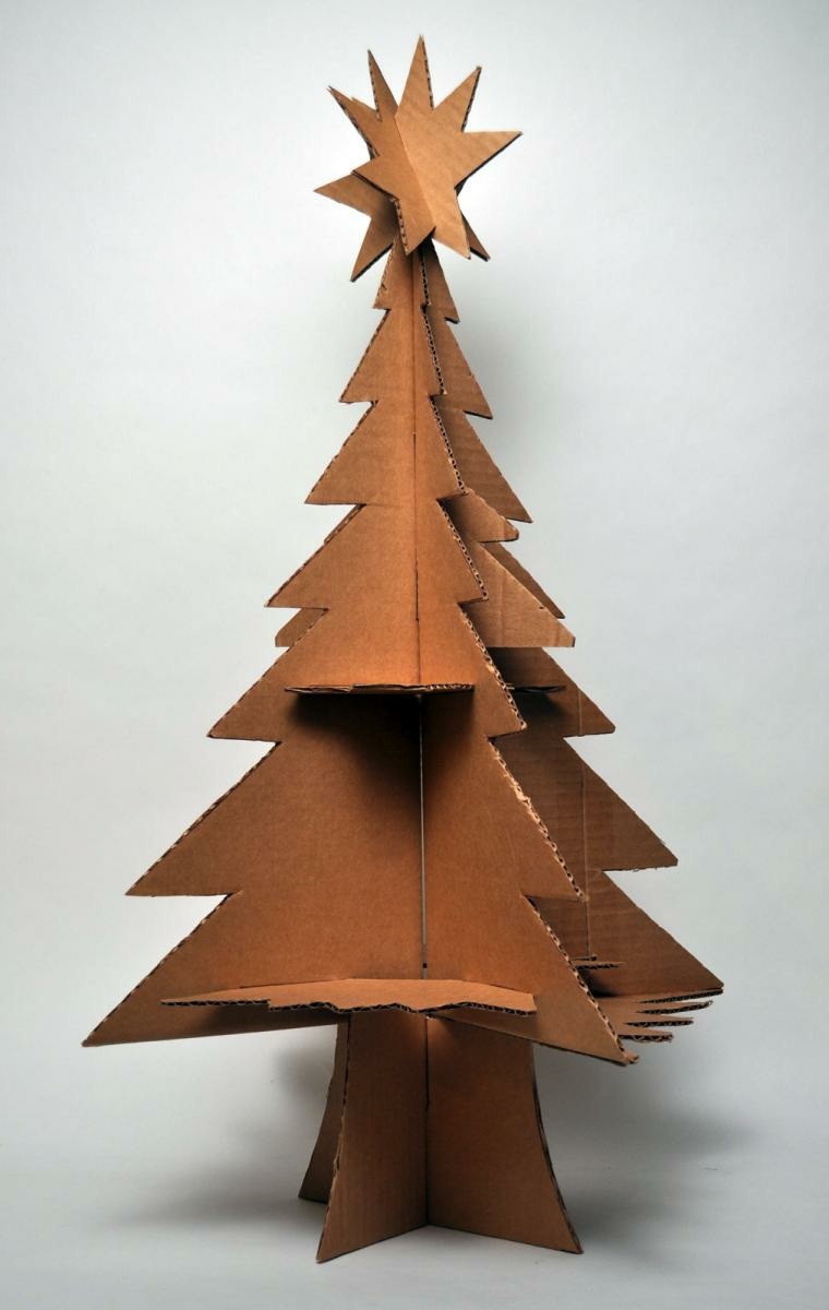 party decoration idea christmas decoration deco fir cardboard cheap eco idea christmas cardboard