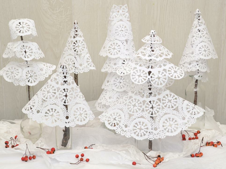 christmas tree idea brico deco original paper napkins diy christmas decorate interior original house