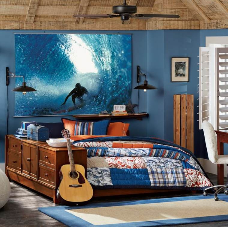 teen bed plakater surfe