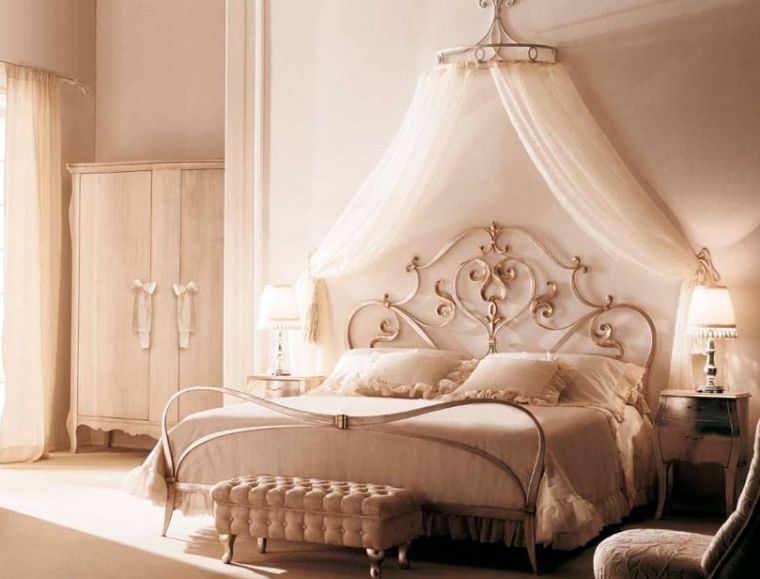 canopy bed romantic ambience