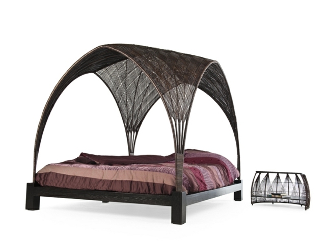 four-poster double bed