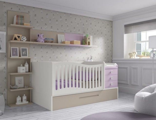 baby bed etagere