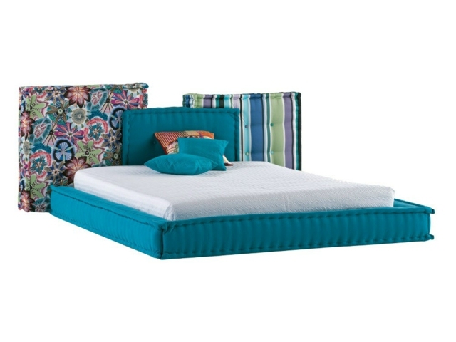 blue original design bed