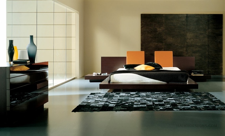 minimalist design bedroom bed