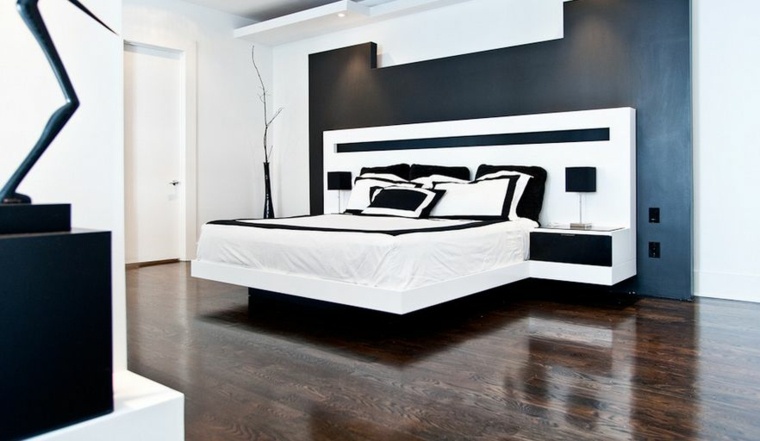 bed room modern design objects