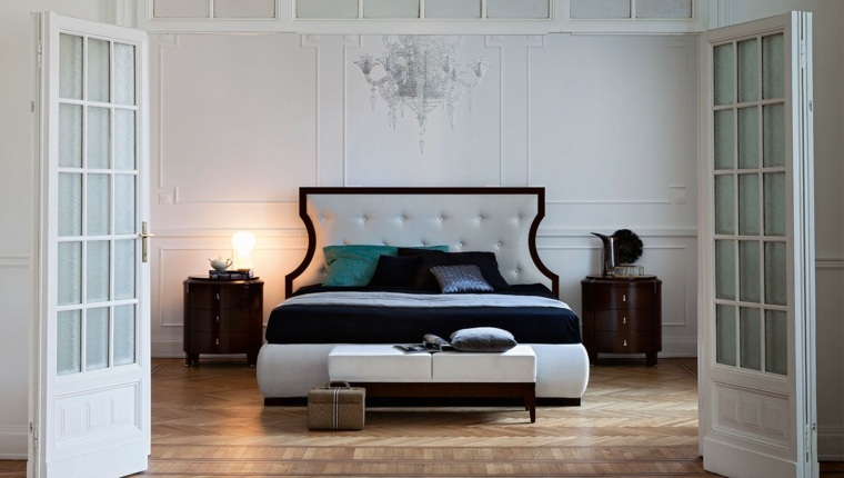 bed lux retro contemporary combination