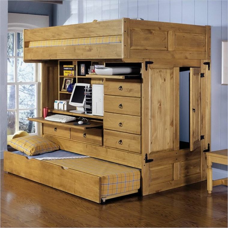 office mezzanine wood design idea drawers wardrobe