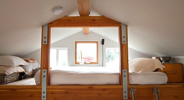 original design loft bed bedroom