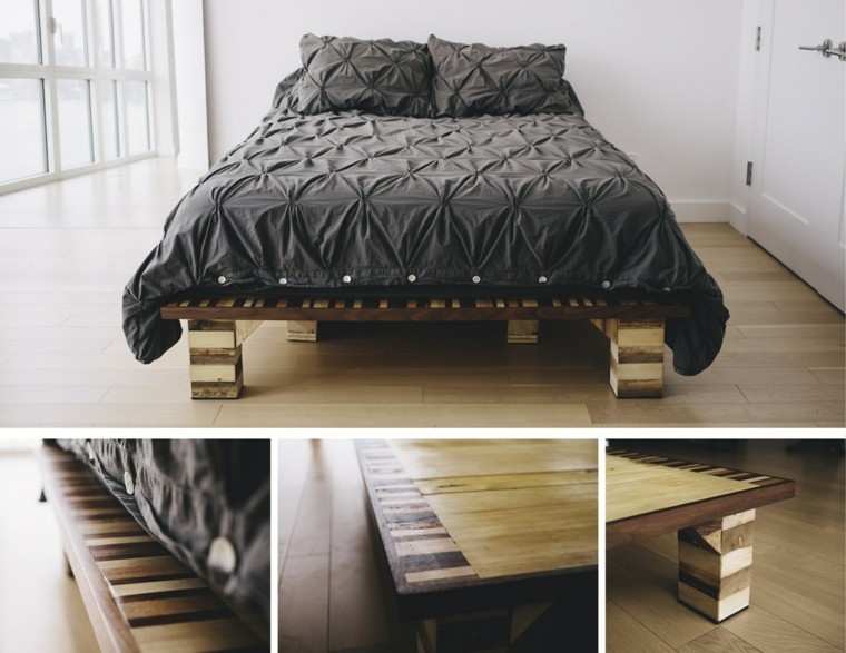 creative design pallet bed