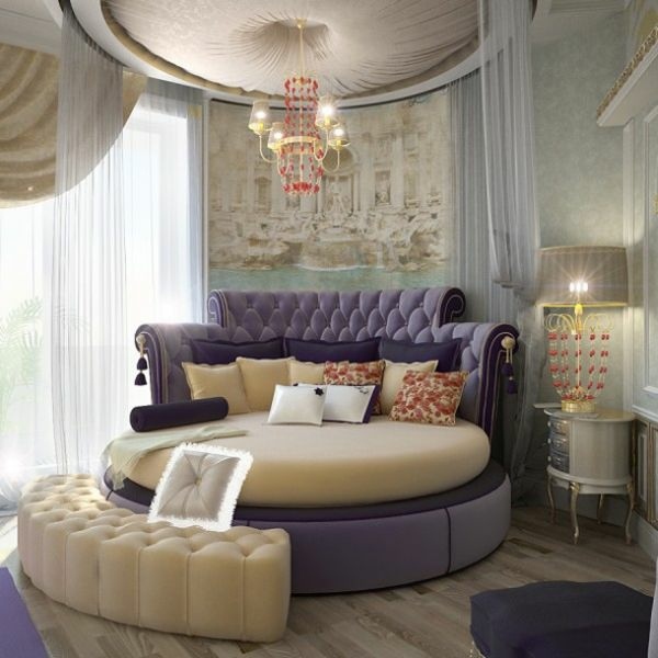 royal round bed