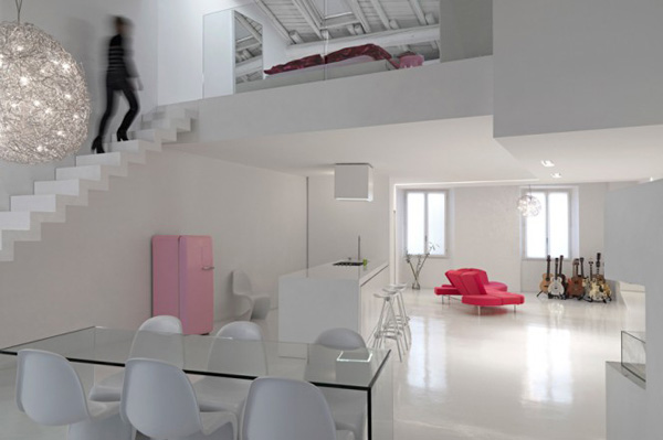 minimalist loft romolo stanco sejour