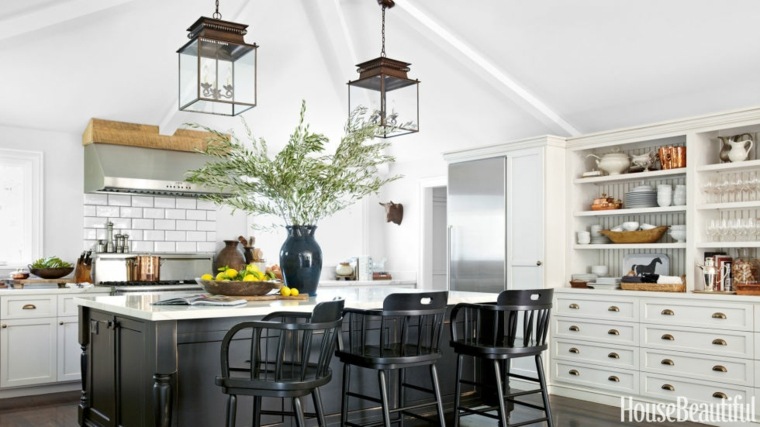 lighting kitchen suspension island idea