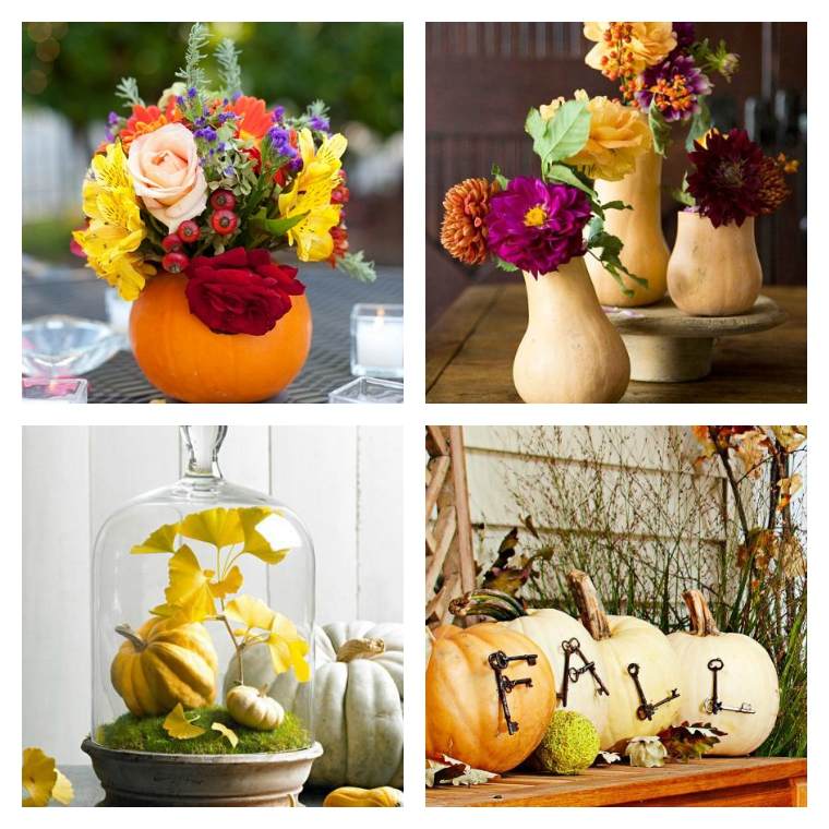 home DIY deco pumpkin autumn