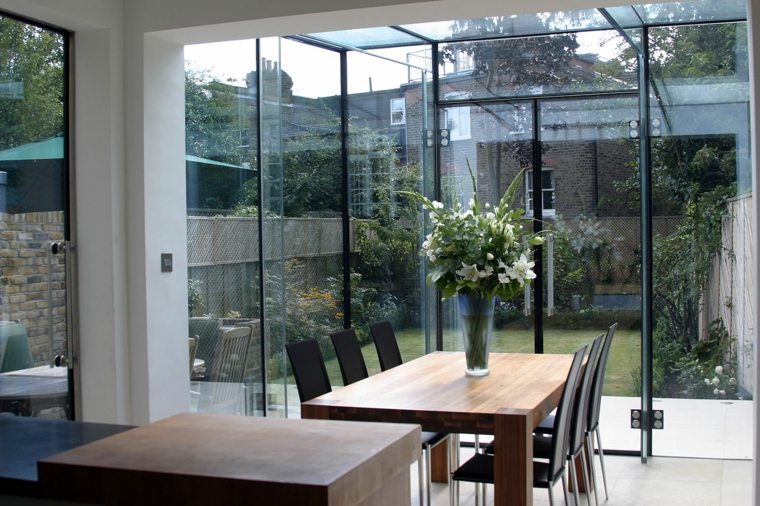 home modern glass extension deco