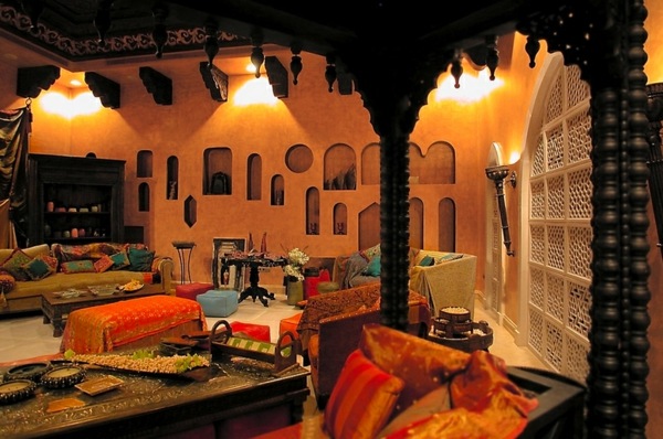 Perabot rumah hiasan di Morocco