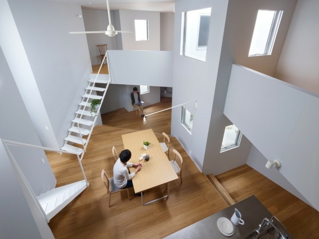deco house minimalist wooden floor
