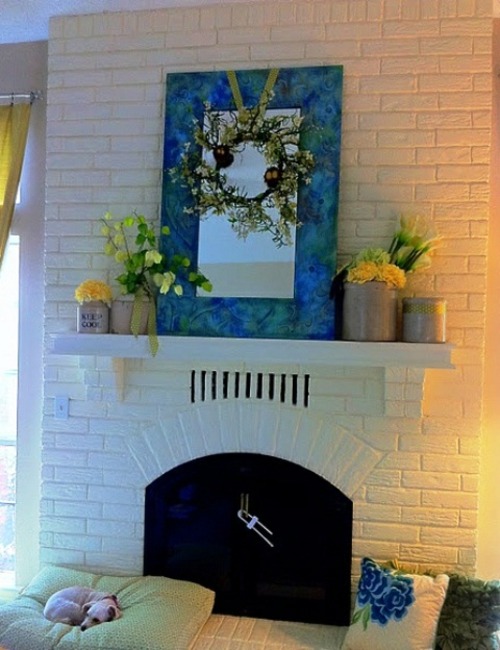 dekorative pejs mantel