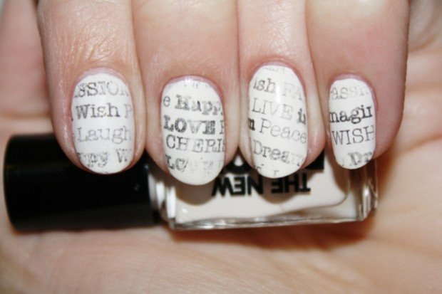 manicure deco writings