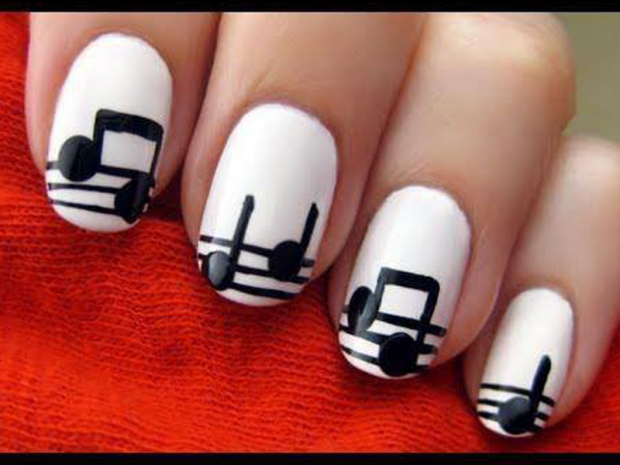 interesting music manicure