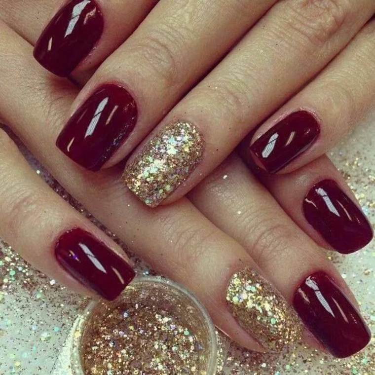 evening nail idea manicure trend nail gel