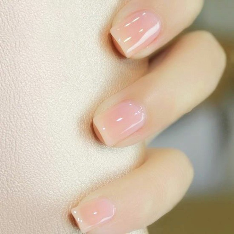manicure nail polish pink trend deco nail gel idea