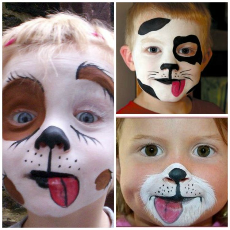 Halloween child's makeup idea