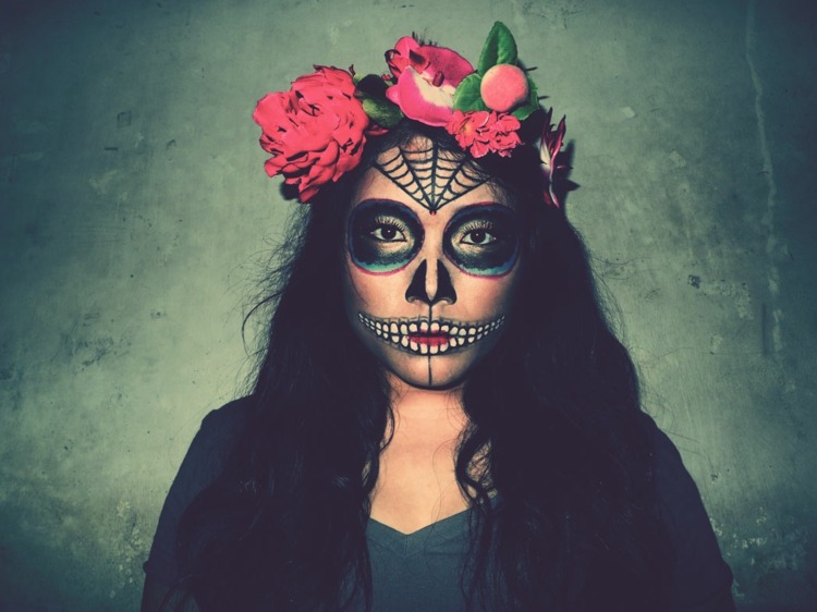 makeup halloween oprindelige kvinde