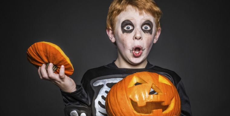 make-up let barn halloween at gøre det selv