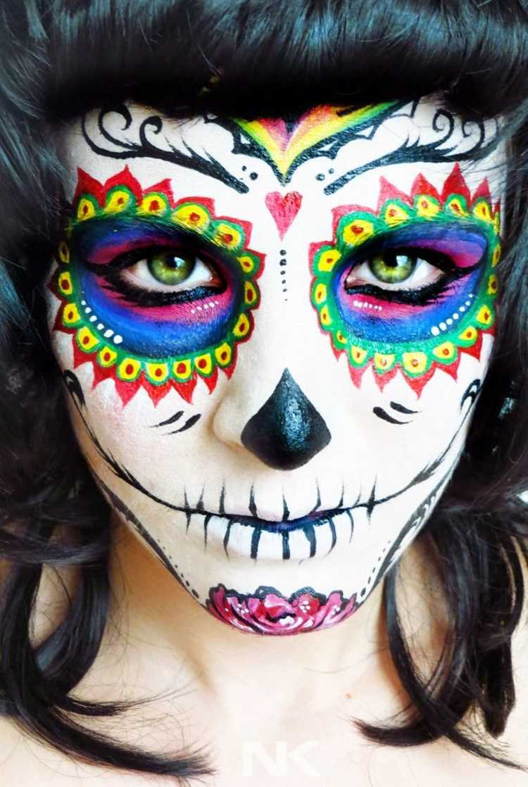 makeup kvinde Halloween coeuleur