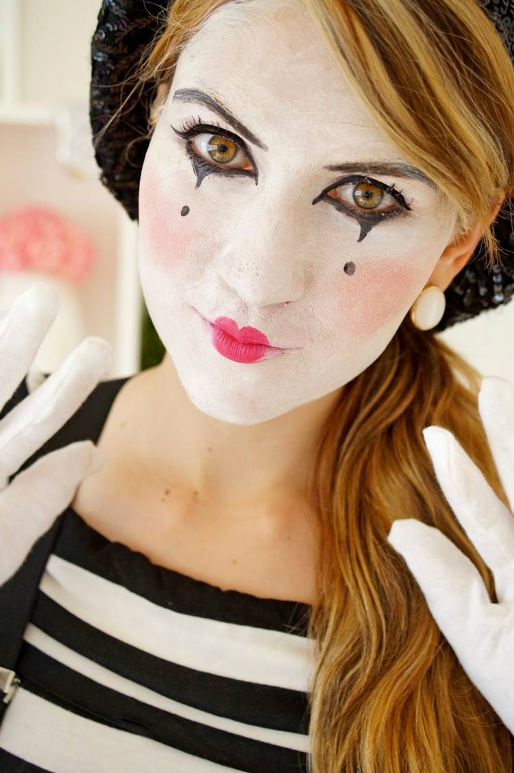 makeup kvinde ide halloween