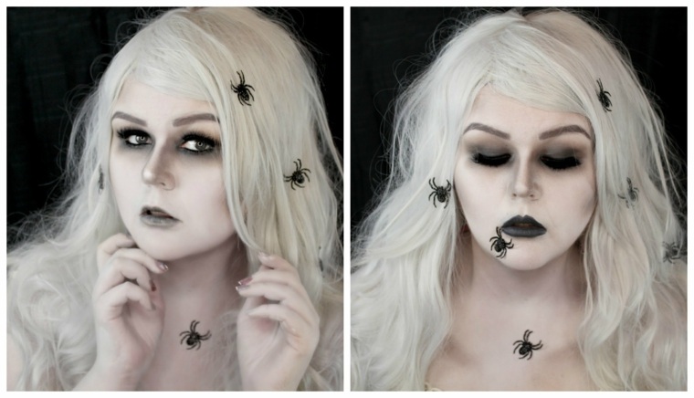 spøgelse halloween pige makeup