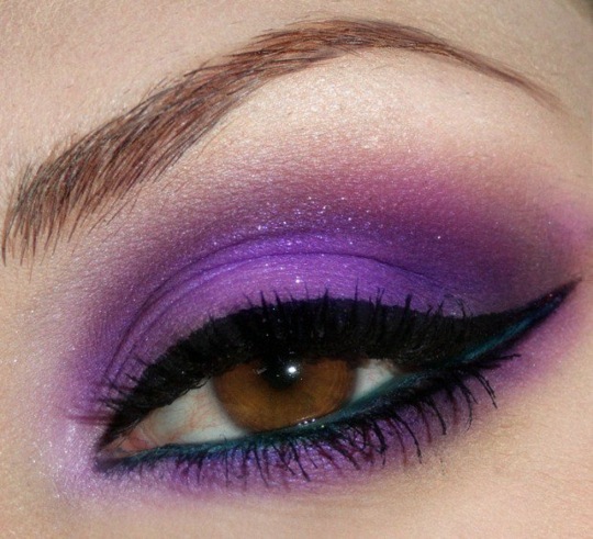 purple shades makeup