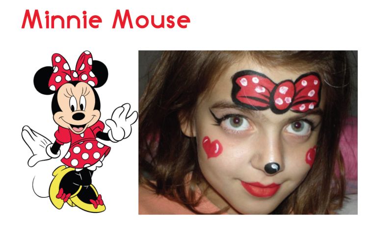 halloween makeup disney pige