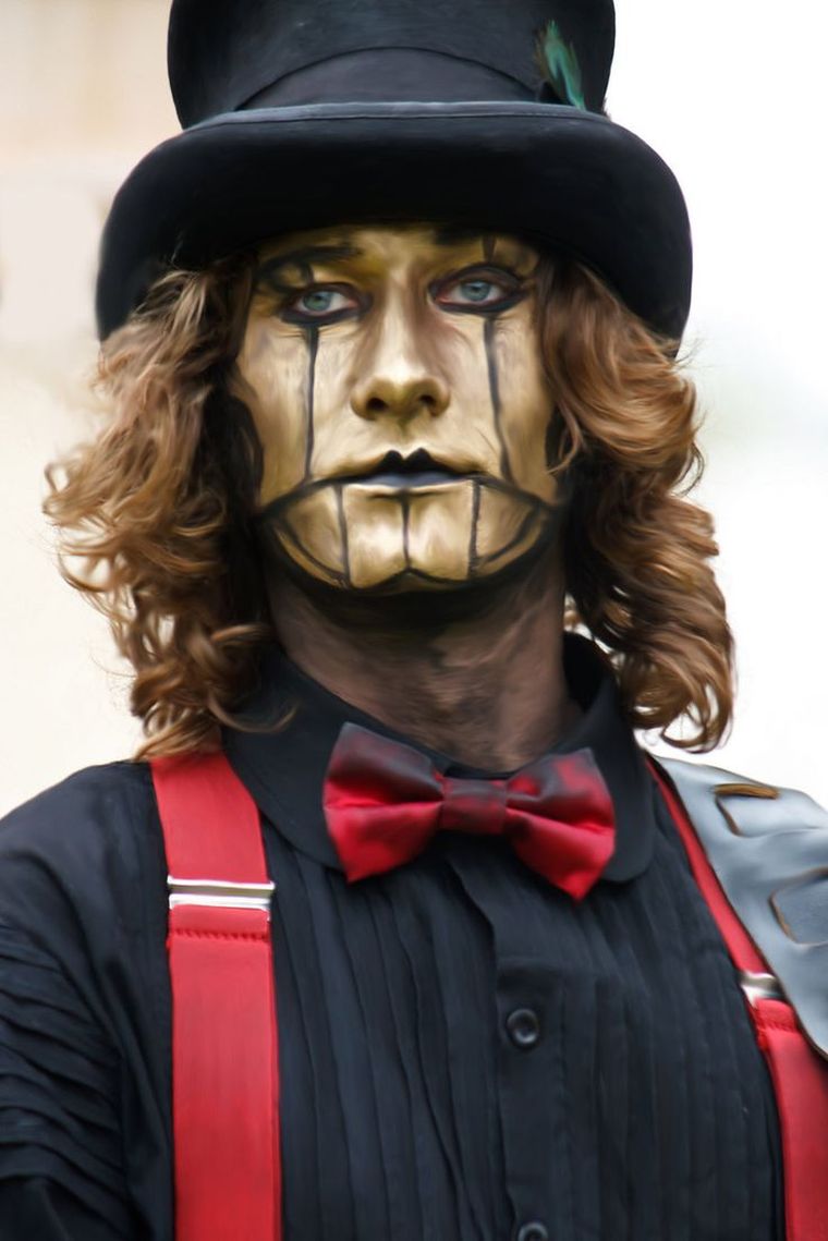 makeup-steampunk-man-halloween-simple-models