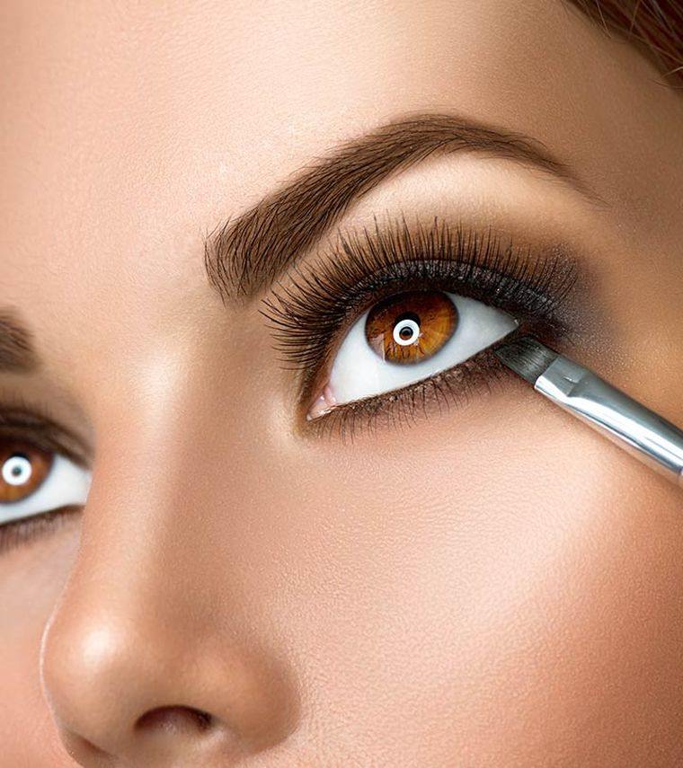 makeup brown eyes tutorial-idea-photo-tips