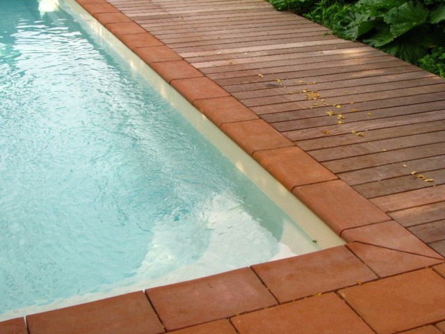 terracotta coping beaujolais parquet