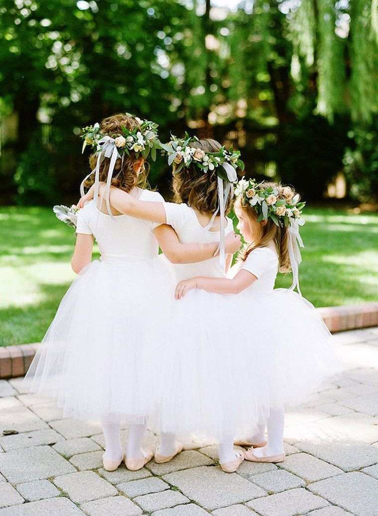 Bohemian chic floral-floral-dress-kids wedding