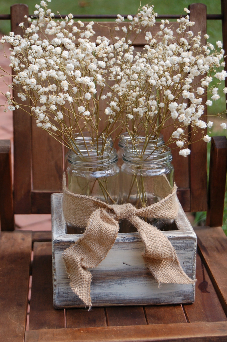 land bryllup blomsterdekor originale