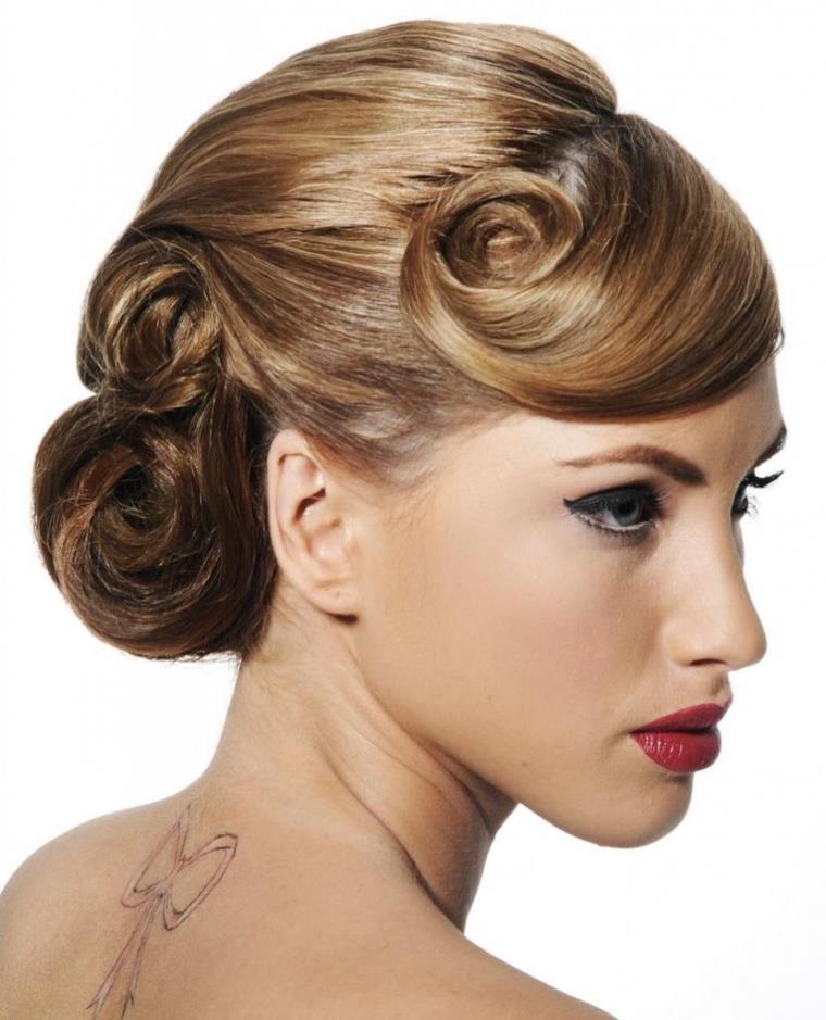 Wedding-rockabilly-hair-retro-chichon-ripples